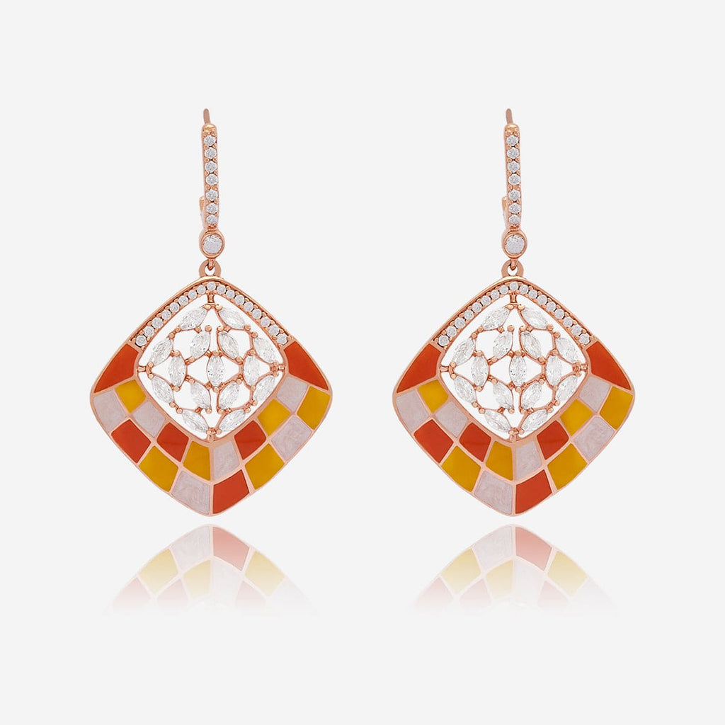 Zircon Earring Meenakari Zircon Earring 169721