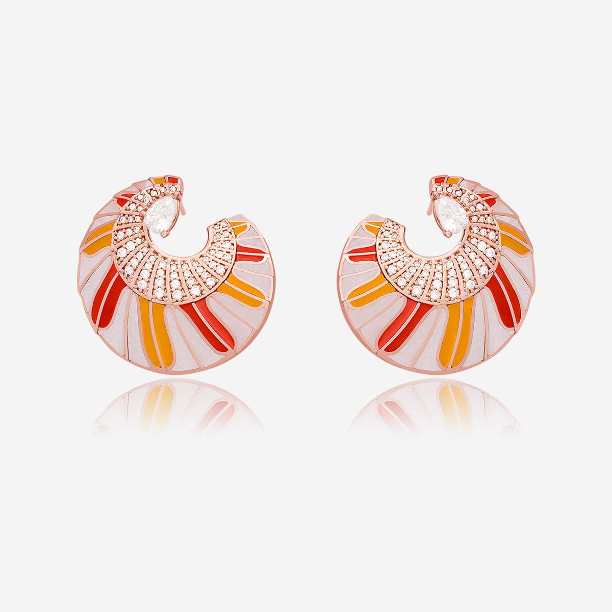 Zircon Earring Meenakari  Zircon Earring 169725