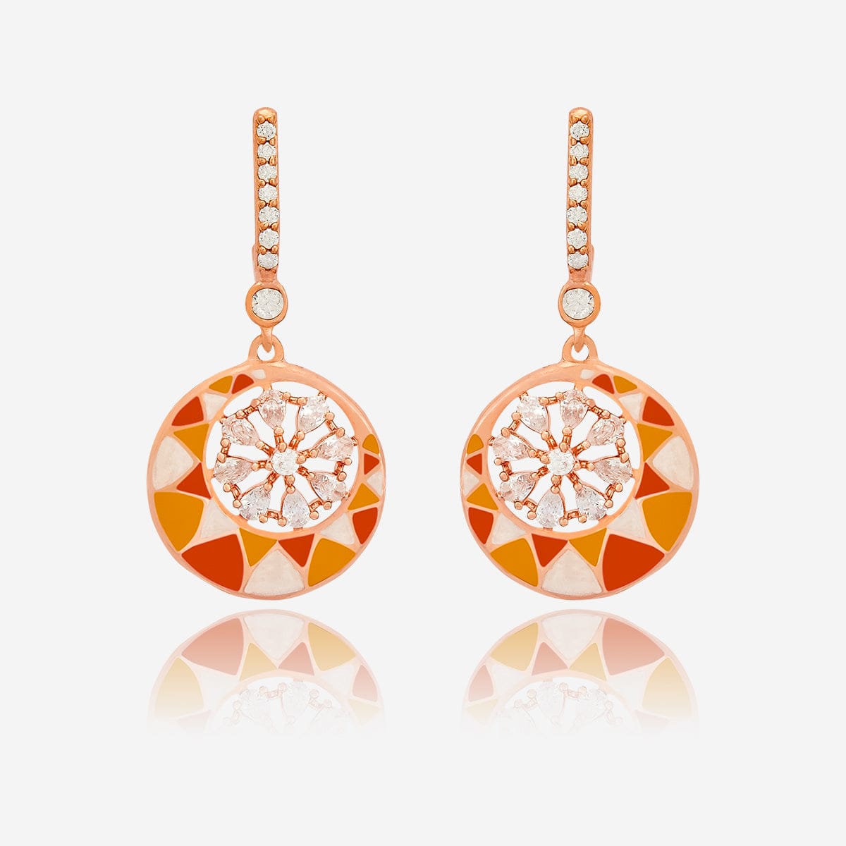 Zircon Earring Meenakari  Zircon Earring 169728