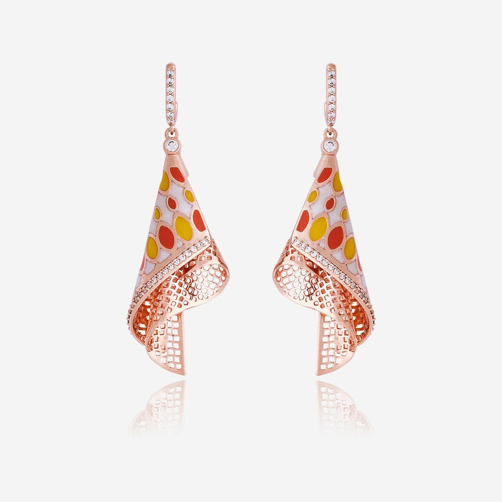 Zircon Earring Meenakari Zircon Earring 170750