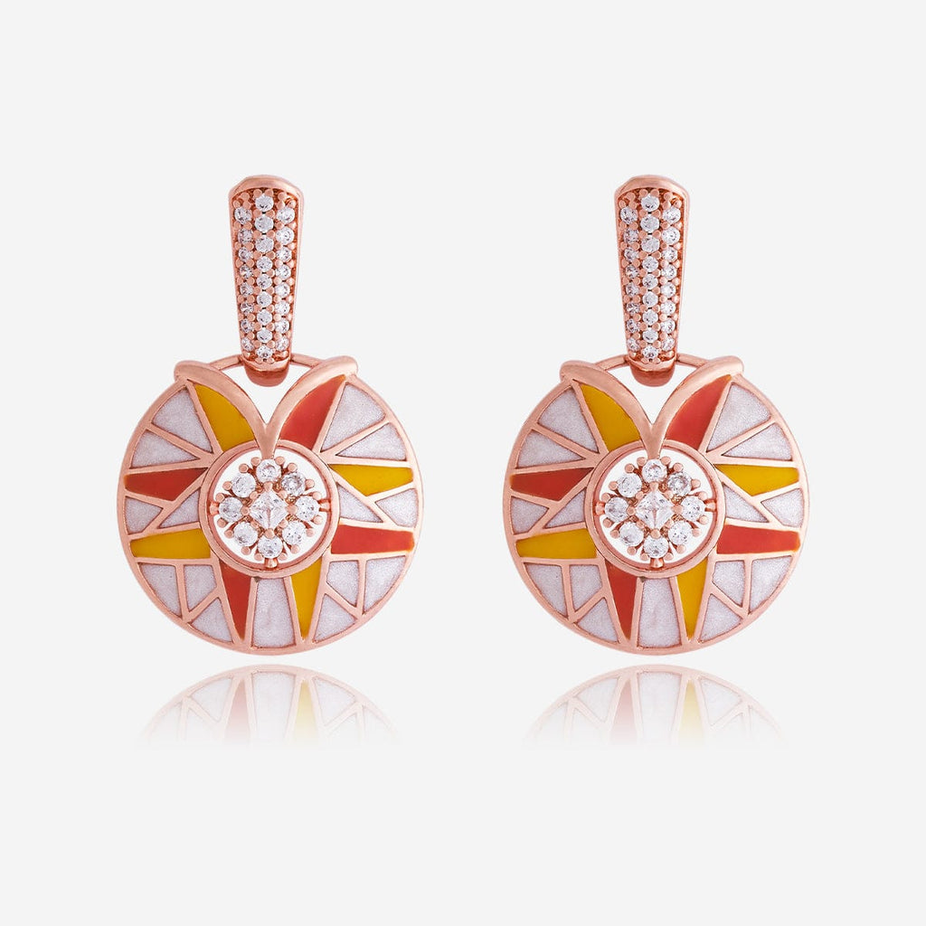 Zircon Earring Meenakari Zircon Earring 170752