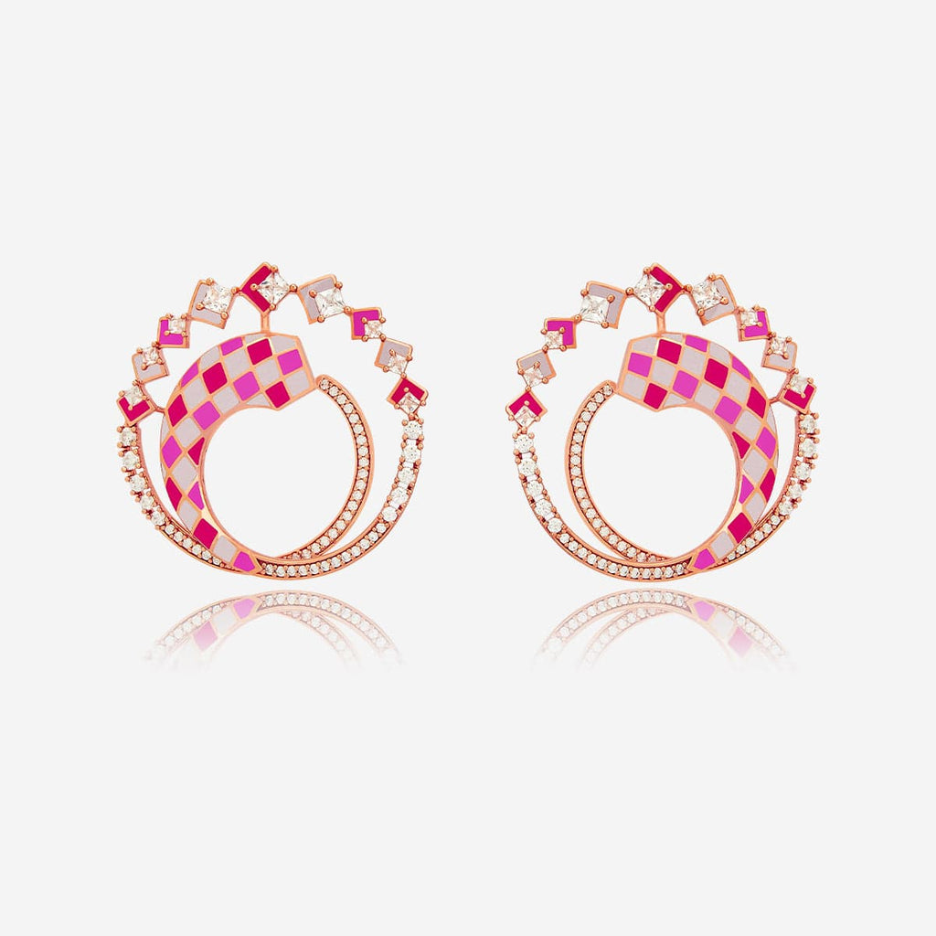 Zircon Earring Meenakari Zircon Earring 169720