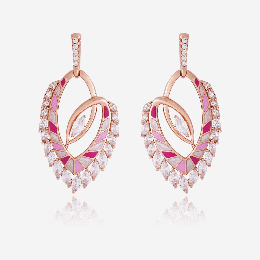 Zircon Earring Meenakari Zircon Earring 170751