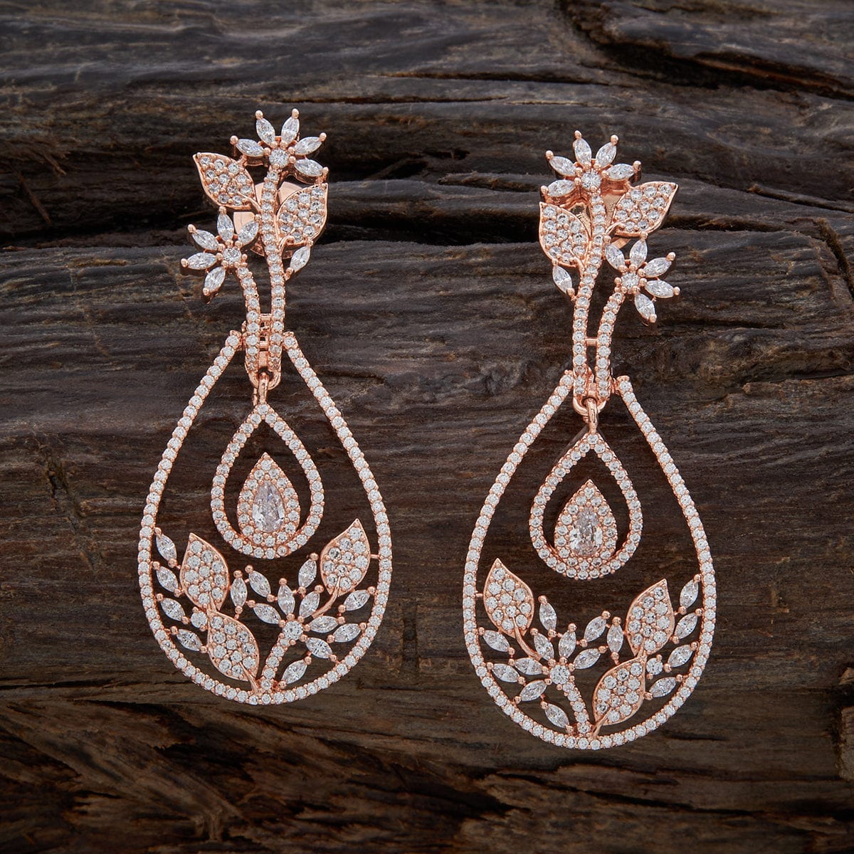 Buy Cute Little Flower Gold Plated Sterling Silver Stud Earrings by  Mannash™ Jewellery