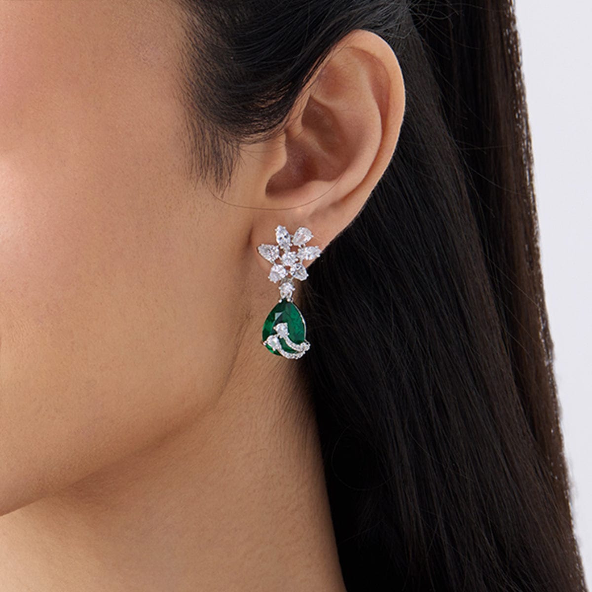 Zircon Earring Zircon Earring 160414