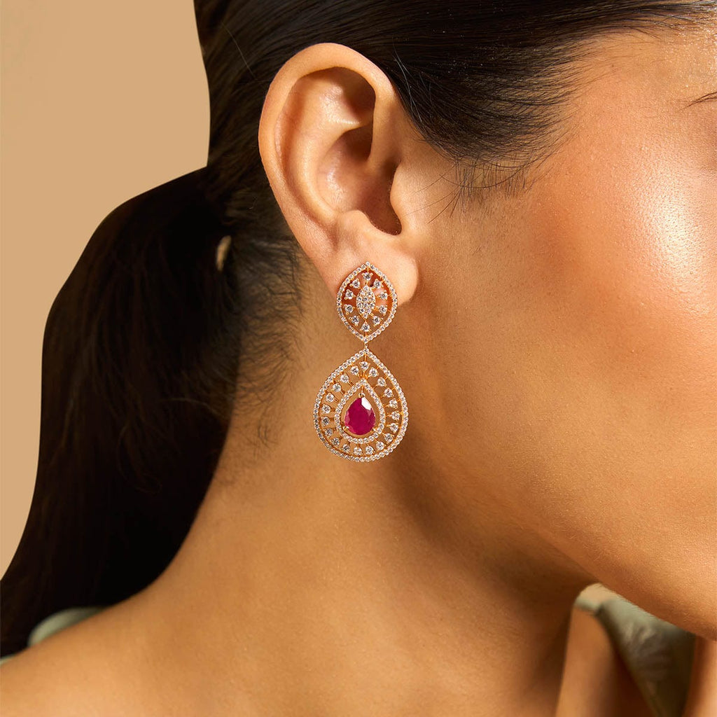 Zircon Earring Zircon Earring 173965