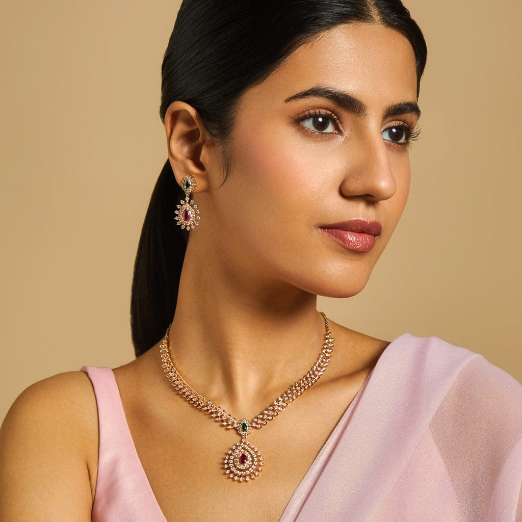 Zircon Necklace Zircon Necklace 175792