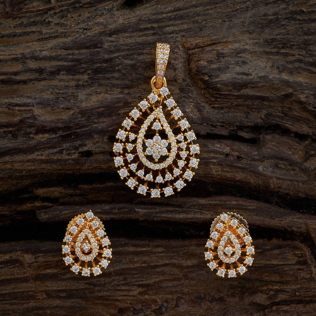 Zircon Pendant Set Zircon Pendant Earring 172770