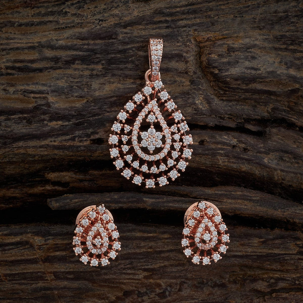 Zircon Pendant Set Zircon Pendant Earring 172770