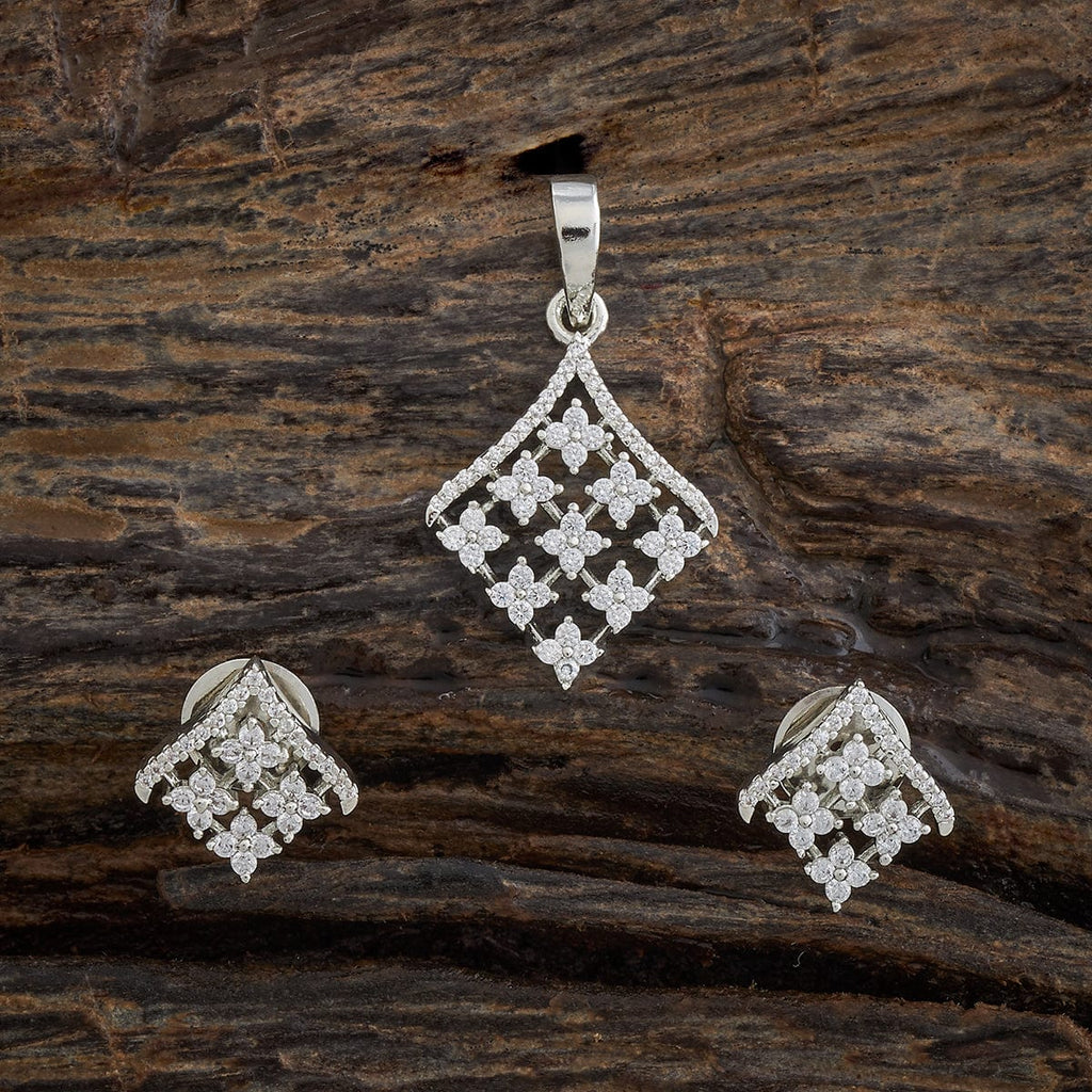 Zircon Pendant Set Zircon Pendant Earring 179969